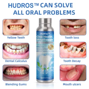 Hudros™ Oral Health Mouthwash