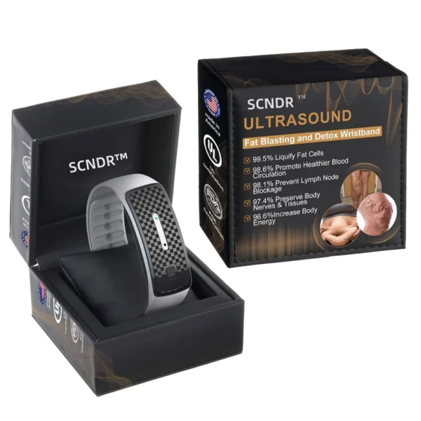 SCNDR™ Ultrasonic Bone Enhancement Fat Burning Wristband