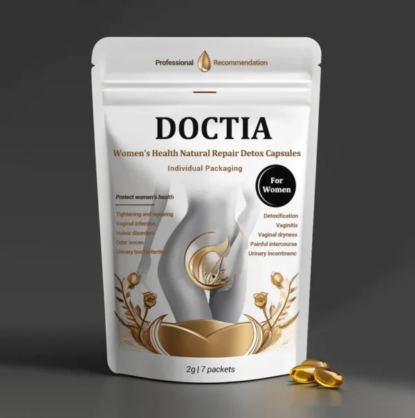 DOCTIA™ Instant Itching Stopper & Detox and Slimming & Firming Repair & Pink and Tender Natural Capsules PRO