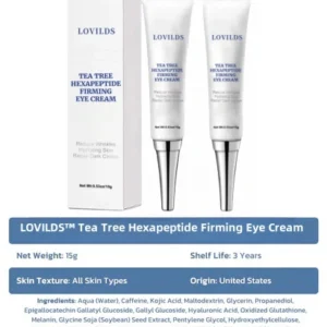 LOVILDS™ Tea Tree Hexapeptide Firming Eye Cream