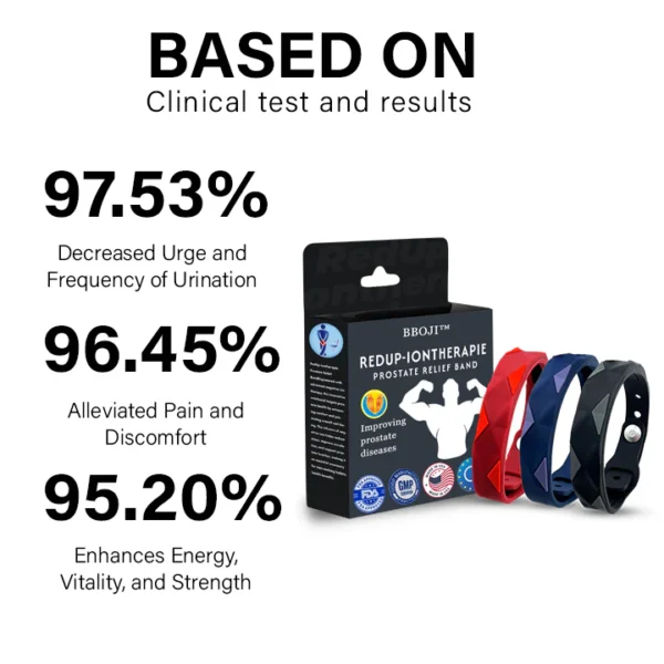 BBOJI™ RedUp-Iontherapie Prostate Relief Band